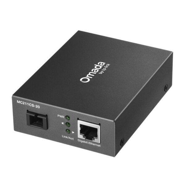 Гигабитов WDM медиен конвертор TP-Link Omada MC211CS-20 - Image 1