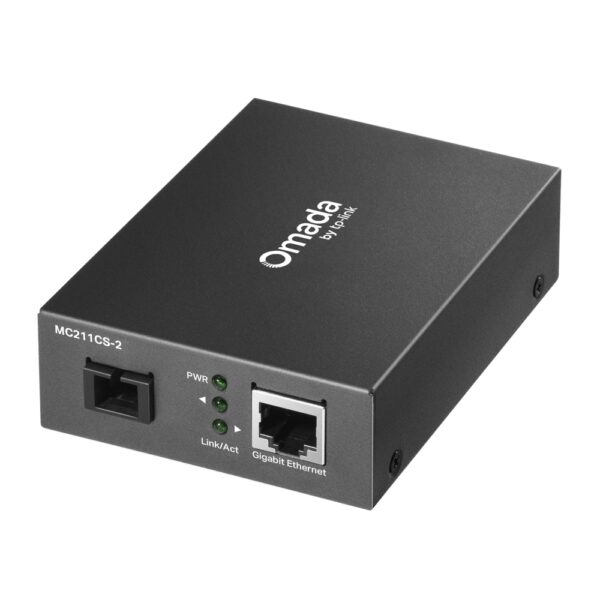 Гигабитов WDM медиен конвертор TP-Link Omada MC211CS-2 - Image 1