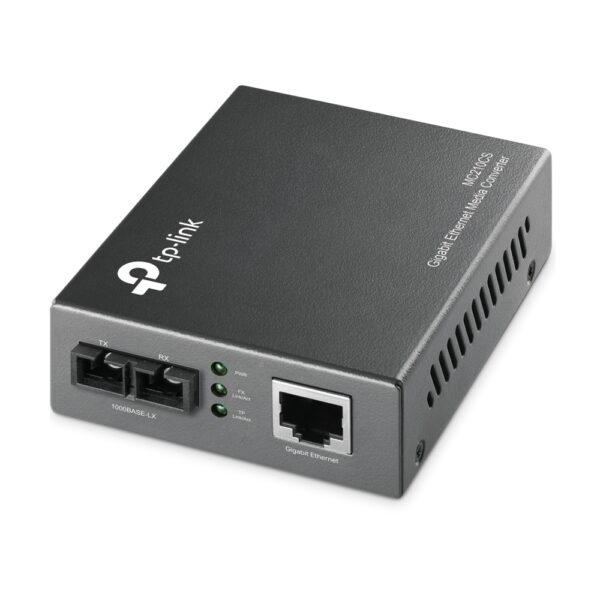 Гигабитов еднорежимен медиен конвертор TP-Link Omada MC210CS v6.20 - Image 1