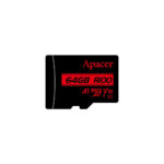 Apacer карта памет microSDXC 64GB UHS-I V10 A1, Adapter - AP64GMCSX10UB-R