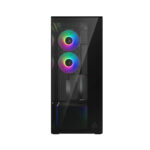Arctic кутия Case E-ATX - Xtender VG (Mirror Black) - PCIe Gen 4 riser included, 5 A-RGB Fans included - Image 2