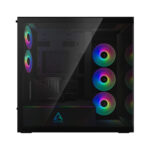 Arctic кутия Case E-ATX - Xtender VG (Mirror Black) - PCIe Gen 4 riser included, 5 A-RGB Fans included - Image 5