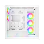 Arctic кутия Case E-ATX - Xtender (White) - 5 A-RGB Fans included - Image 3