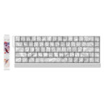 Madlions професионална геймърска механична клавиатура Professional Gaming Mechanical Keyboard FIRE 68 ULTRA - 8K, Gateron Magnetic Jade Switches - White Counto