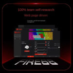 Madlions професионална геймърска механична клавиатура Professional Gaming Mechanical Keyboard FIRE 68 ULTRA - 8K, Gateron Magnetic Jade Switches - White Counto - Image 6