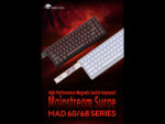 Madlions професионална геймърска механична клавиатура Professional Gaming Mechanical Keyboard MAD 60 PRO - White, 8K, Gateron Jade Customized [Linear] - Image 2