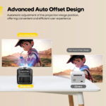 MagCubic преносим мултимедиен проектор Portable Multimedia Projector HY450C - 8K, Android 11, Wi-Fi 6, Bluetooth 5.4 - Image 5