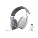 Marvo Геймърски слушалки Gaming Headphones Pulz 70S White - 7.1 RGB - MARVO-HG9086-WH - Image 2