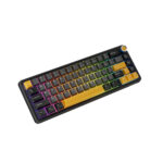Marvo безжична механична геймърска клавиатура Wireless Gaming Mechanical keyboard Titan 65 - KG984W Black - Banana Crystal [Linear] - Image 5