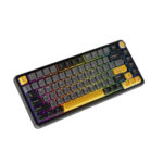 Marvo безжична механична геймърска клавиатура Wireless Gaming Mechanical keyboard Titan 75 - KG985W Black - Banana Crystal [Linear] - Image 5