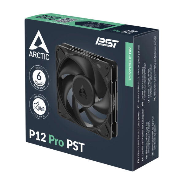 Arctic вентилатор Fan 120mm P12 Pro PST (Black) - Image 6