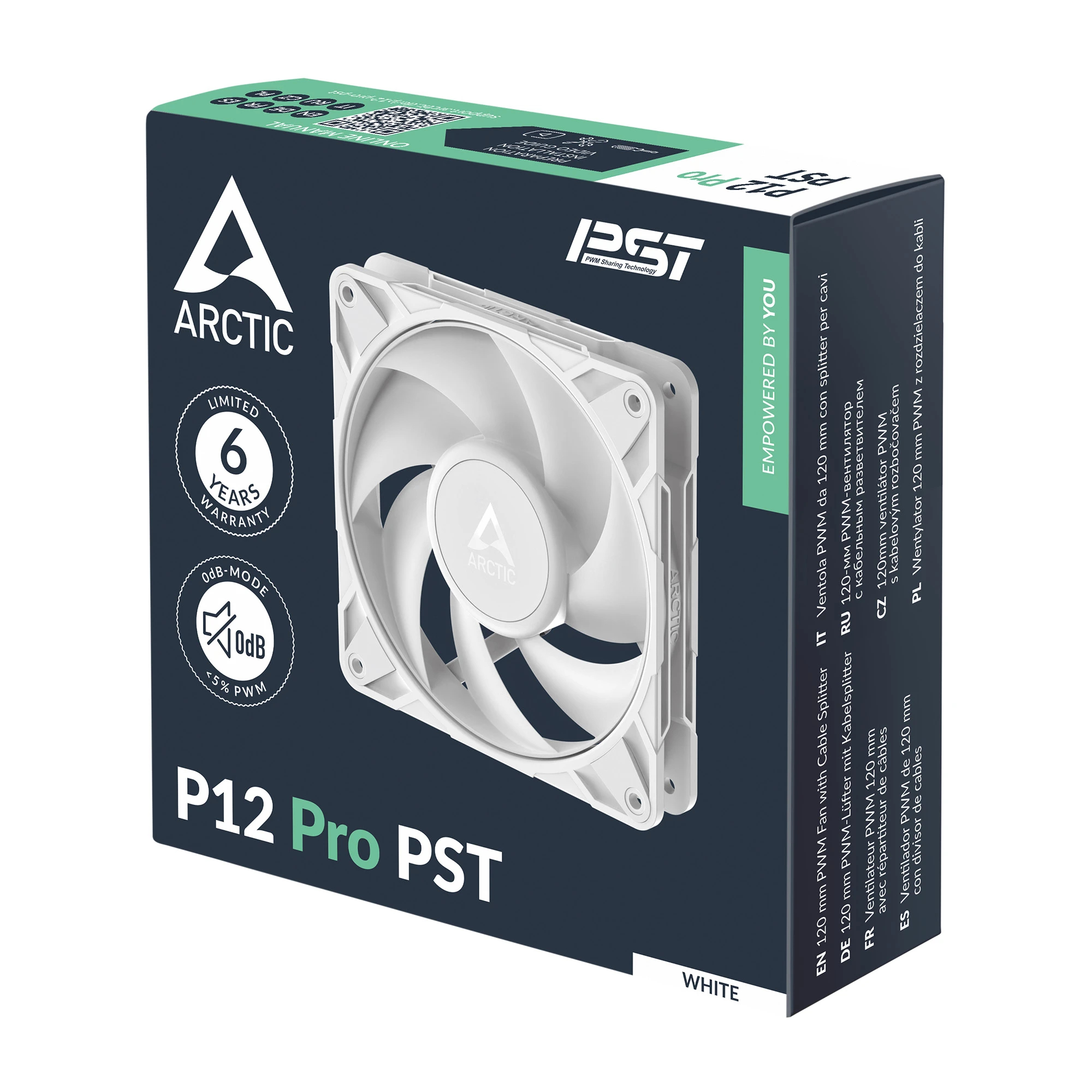 p12_pro_pst_white_g05_trwput Arctic вентилатор Fan 120mm P12 Pro PST (White) - Image 6