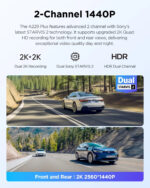 VIOFO Видеорегистратор Dash Cam A229 Plus 2 Channel - 2K, HDR, Sony STARVIS 2, GPS - Image 5