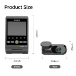 VIOFO Видеорегистратор Dash Cam A229 Pro 2 Channel - 4K, HDR, Dual Sony STARVIS 2, GPS, Bluetooth - Image 3