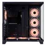 1stPlayer кутия Case ATX - MEGAVIEW MV8 Black - 7 x 120 mm A-RGB fans included - Image 4