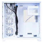 1stPlayer кутия Case ATX - MEGAVIEW MV8 White - 7 x 120 mm A-RGB fans included - Image 5