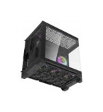 Aigo кутия Case mATX - FT418 Black - 6 x 120 mm A-RGB fans included - Image 5