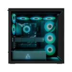 Arctic кутия Case E-ATX - Xtender (Black) - 5 A-RGB Fans included - Image 2