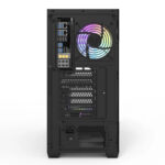 Darkflash кутия Case ATX - DS900 Black - 7 x 120 mm A-RGB fans included, USB-C - Image 5