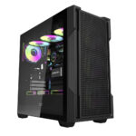 Darkflash кутия Case ATX - DS900 Mesh Black - 4 x 120 mm A-RGB fans included