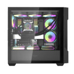 Darkflash кутия Case ATX - DS900 Mesh Black - 4 x 120 mm A-RGB fans included - Image 2