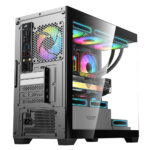 Darkflash кутия Case mATX - DS900M Black - 6 x 120 mm Infinity Mirror A-RGB - Image 5