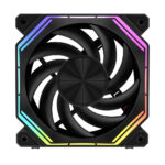 Darkflash Комплект вентилатори Fan Pack 3-in-1 3x120mm - INF34 Black, Daisy-Chain, Addressable RGB
