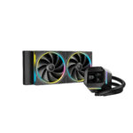 DeepCool водно охлаждане Water Cooling LM240 - 2.4 inch IPS Display, Addressable RGB