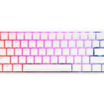 Ducky професионална геймърска механична клавиатура Professional Gaming Mechanical Keyboard One 2 Pro Mini Pure White - Kailh Box Brown [Tactile]