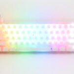 Ducky професионална геймърска механична клавиатура Professional Gaming Mechanical Keyboard One 3 Mini Aura White -  Cherry MX RGB Brown [Tactile]