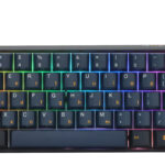 Ducky професионална геймърска механична клавиатура Professional Gaming Mechanical Keyboard One 3 Pro Mini Nazca Line - 8K, Cherry MX2A RGB Speed Silver