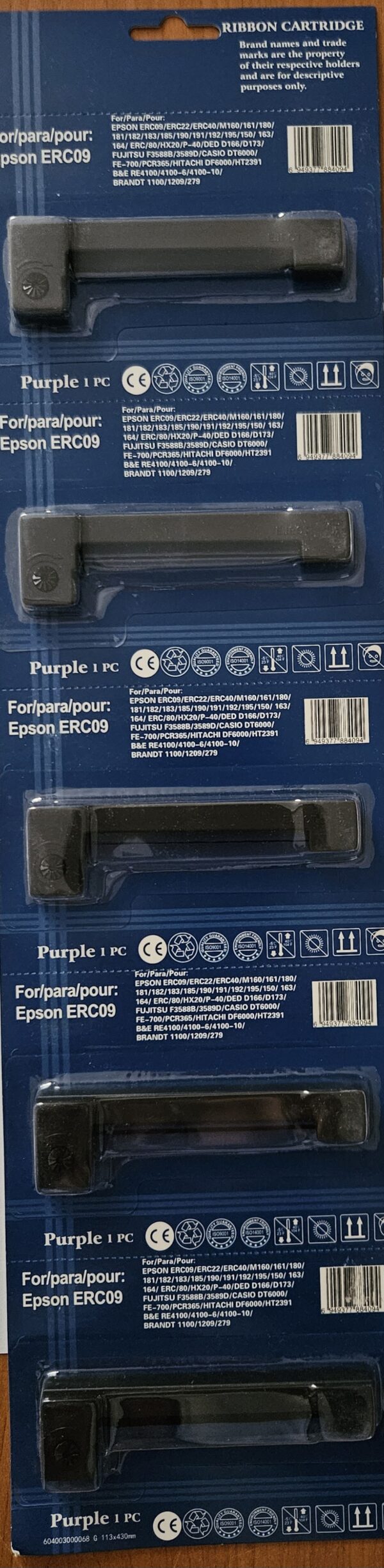 Лента за Epson ERC 09 (лилава) - Image 3