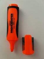 Текст маркер, скосен писец, 5 мм, ОРАНЖЕВ, 3 бр.в опаковка - Image 3