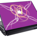 Скин за лаптоп LS0001, лилав