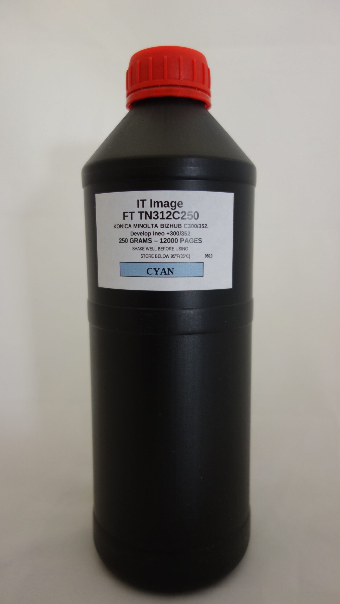 ft_tn312c250_12651 IT Image Konica Minolta BizHub C300/352 тонер в бутилки циан - Image 1