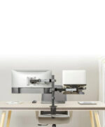 Gembird Стойка за монитор с лаптоп стойка Monitor Mount with Laptop holder - MA-DA-03 - Image 6
