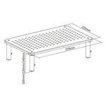 Gembird Стойка за монитор Monitor stand - MS-TABLE-01 - Image 3