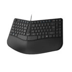 Genius клавиатура Ergonomic Keyboard Ergo KB-700 Black - Copilot, Split Wave Design, Palm Rest - Image 2