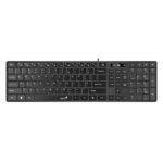 Genius клавиатура Slim Keyboard SlimStar 126 Black - Copilot, Low profile Chocolate