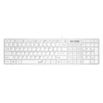 Genius клавиатура Slim Keyboard SlimStar 126 White - Copilot, Low profile Chocolate