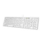 Genius клавиатура Slim Keyboard SlimStar 126 White - Copilot, Low profile Chocolate - Image 3