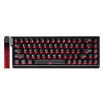 Madlions професионална геймърска механична клавиатура Professional Gaming Mechanical Keyboard MAD 68 HE Flagship V2 - 8K, Magnetic Amber Pro Switches - Black