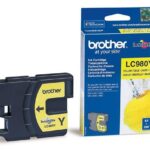 Brother LC980Y Оригинална мастилена касета (жълта)