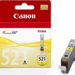Canon CLI-521Y Оригинална мастилена касета (жълта)