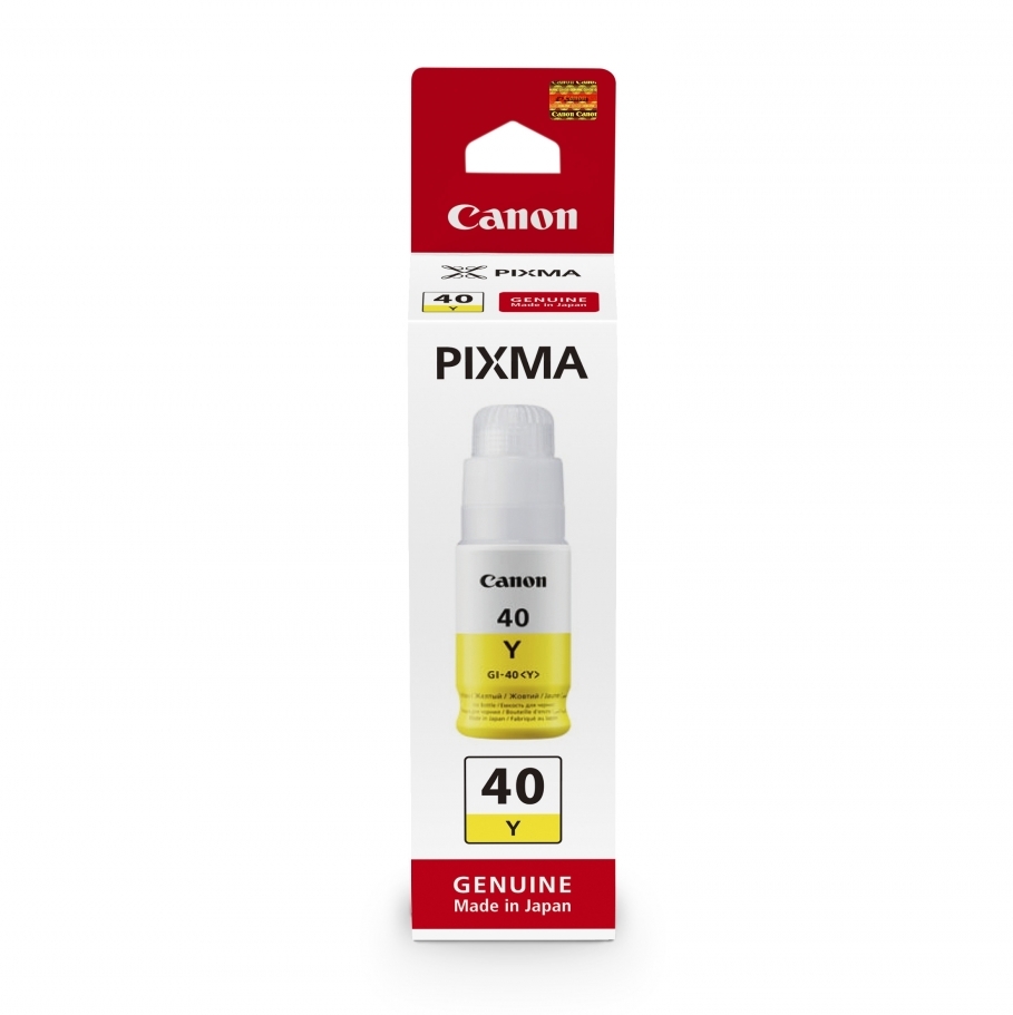 oci_gi40y_14014 Canon GI-40 Y оригинално мастило (жълт) - Image 1