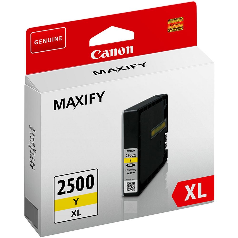oci_pgi2500y-xl_12468 Canon PGI-2500XL Y оригинална мастилена касета (жълт) - Image 1