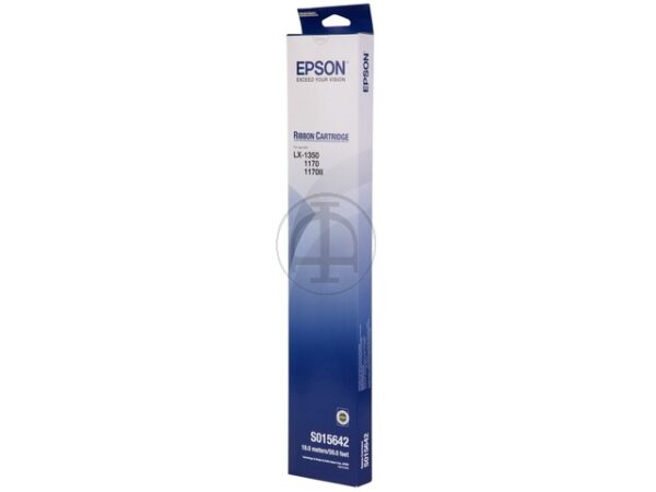 Epson C13S015642 Black Fabric Ribbon - Image 1