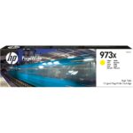 HP F6T83AE оригинална мастилена касета (жълт)