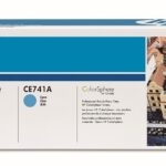 HP CE741A оригинална тонер касета (циан)