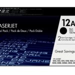 HP Q2612AD оригинална тонер касета (черна) ДВОЙНА